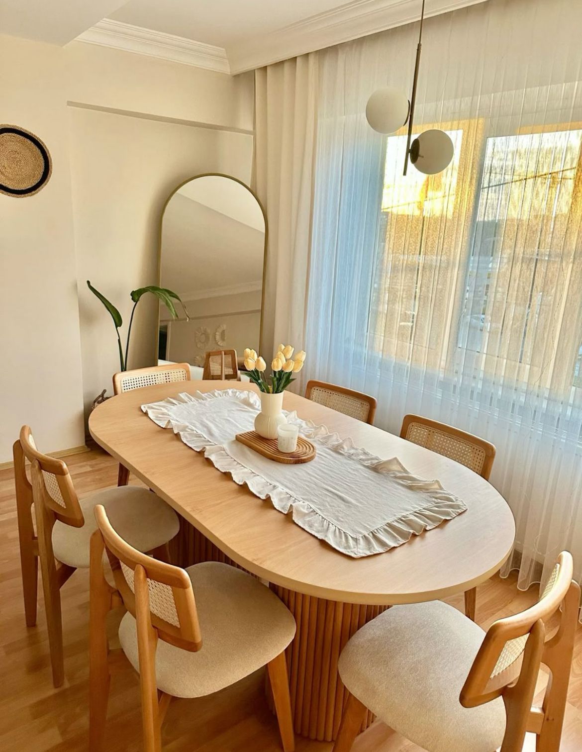 Zion Bohem Masa Sandalye Takımı